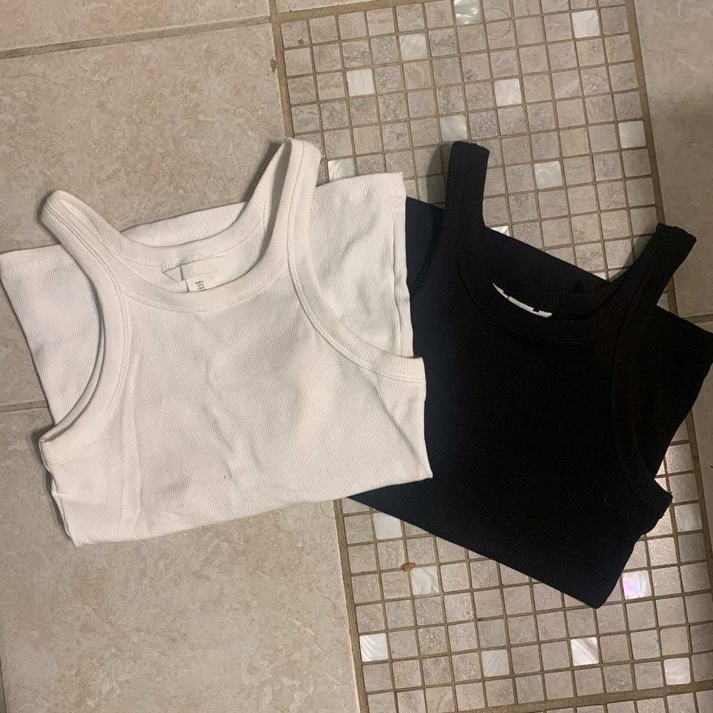 H&M Ribbed Tank Top Bundle
